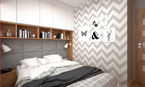 ایده دیزاین اتاق خواب کوچک