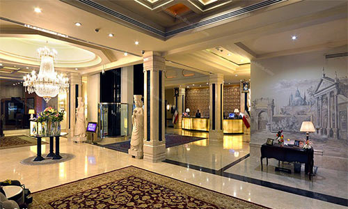 بهترین دیزاین لابی هتل در شیراز