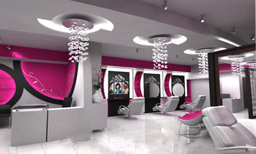 دکوراسیون آرایشگاه زنانه 