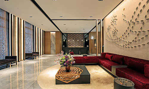 بهترین طراحی لابی هتل در شیراز 